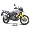 SC Project para SUZUKI V-STROM 800DE / 800SE (2023 - 2025) - Escape Adventure titanio