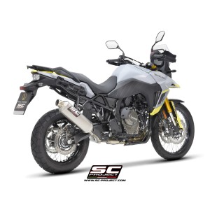 SC Project para SUZUKI V-STROM 800DE / 800SE (2023 - 2025) - Escape Rally Raid titanio