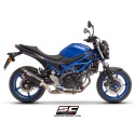 SC Project para SUZUKI SV650 / SV650 A2 (2021 - 2025) - Euro 5 - Escape Oval carbono