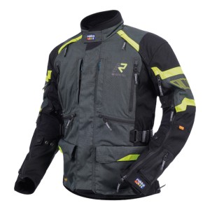MADAGASCA-R CHAQUETA GRIS/NEGRO/FLUOR