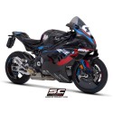 SC Project para BMW M 1000 RR (2020 - 2024) - Escape CR-T titanio, con malla antipiedras