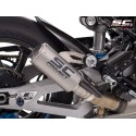 SC Project para BMW M 1000 RR (2020 - 2024) - Escape CR-T titanio, con malla antipiedras