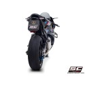 SC Project para BMW M 1000 RR (2020 - 2024) - Escape CR-T titanio, con malla antipiedras