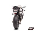SC Project para BMW S 1000 RR (2025 - 2026) - Escape CR-T carbono, con malla antipiedras