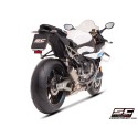 SC Project para BMW S 1000 RR (2025 - 2026) - Escape CR-T titanio, con malla antipiedras