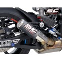 SC Project para BMW S 1000 RR (2023 - 2024) - Escape CR-T carbono, con malla antipiedras
