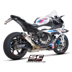 SC Project para BMW S 1000 RR (2023 - 2024) - Escape S1 titanio