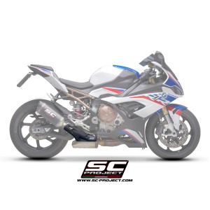 SC Project para BMW S 1000 RR (2020 - 2022) - Euro 5 - Protector térmico de carbono
