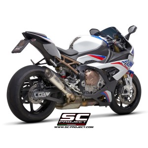 SC Project para BMW S 1000 RR (2019 - 2020) - Euro 4 - Escape S1 titanio