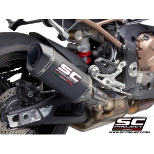 SC Project para BMW S 1000 RR (2019 - 2020) - Euro 4 - Escape SC1-S carbono