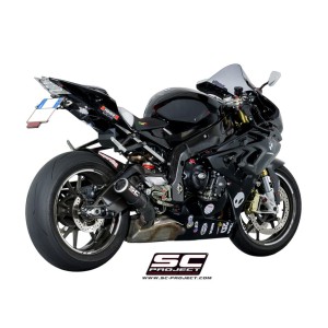 SC Project para BMW S 1000 RR (2010 - 2014) - HP4 - Escape CR-T carbono