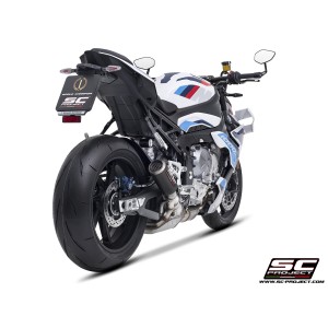 SC Project para BMW M 1000 R (2025 - 2026) - Escape CR-T carbono, con malla antipiedras