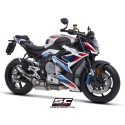 SC Project para BMW M 1000 R (2023 - 2024) - Escape CR-T carbono, con malla antipiedras