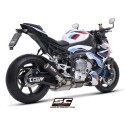 SC Project para BMW M 1000 R (2023 - 2024) - Escape CR-T carbono, con malla antipiedras
