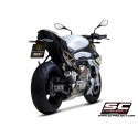 SC Project para BMW S 1000 R (2025 - 2026) - Escape CR-T carbono, con malla antipiedras