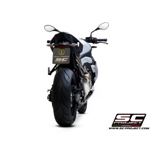 SC Project para BMW S 1000 R (2021 - 2024) - Escape CR-T titanio, con malla antipiedras