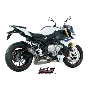 SC Project para BMW S 1000 R (2017 - 2020) - Escape GP70-R titanio