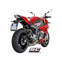 SC Project para BMW S 1000 R (2014 - 2016) - Escape GP-M2 carbono