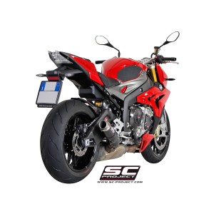 SC Project para BMW S 1000 R (2014 - 2016) - Escape GP-M2 carbono