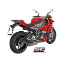 SC Project para BMW S 1000 R (2014 - 2016) - Escape GP-M2 carbono