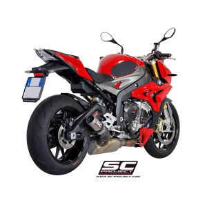 SC Project para BMW S 1000 R (2014 - 2016) - Escape CR-T titanio