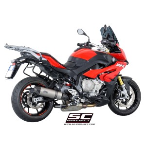 SC Project para BMW S 1000 XR (2017 - 2019) - Escape Oval titanio, posición baja