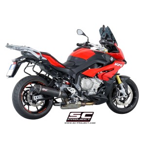 SC Project para BMW S 1000 XR (2015 - 2016) - Escape Oval carbono, posición baja