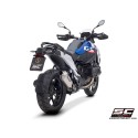 SC Project para BMW R 1300 GS (2023 - 2026) - Escape Rally-X titanio, compatible con las maletas originales "Vario"
