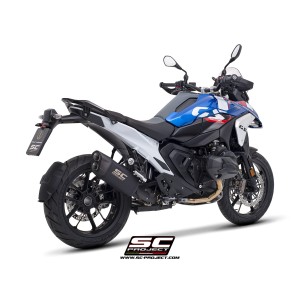 SC Project para BMW R 1300 GS (2023 - 2026) - Escape Adventure-R titanio, negro mate