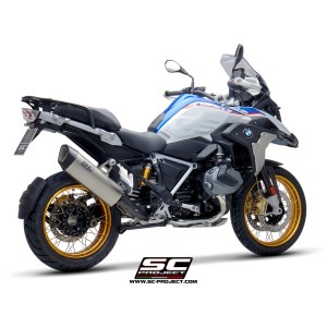 SC Project para BMW R 1250 GS (2020 - 2024) - ADVENTURE - Euro 5 - Escape SC1-R GT titanio