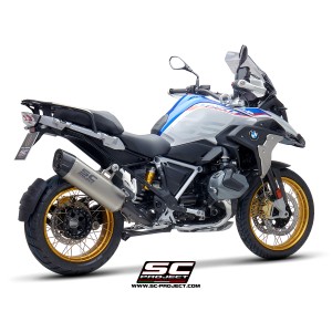 SC Project para BMW R 1250 GS (2019 - 2020) - ADVENTURE - Euro 4 - Escape Adventure titanio