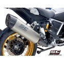 SC Project para BMW R 1250 GS (2019 - 2020) - ADVENTURE - Euro 4 - Escape Adventure titanio