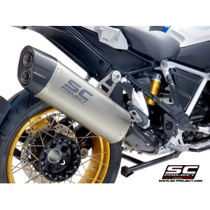 SC Project para BMW R 1250 GS (2019 - 2020) - ADVENTURE - Euro 4 - Escape Adventure titanio