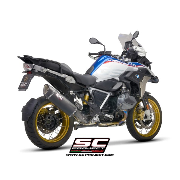 SC Project para BMW R 1250 GS (2019 - 2020) - ADVENTURE - Euro 4 - Escape SC1-R GT carbono