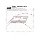SC Project para BMW R 1250 GS (2019 - 2020) - ADVENTURE - Euro 4 - Escape SC1-R GT carbono