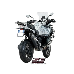 SC Project para BMW R 1200 GS (2017 - 2018) - ADVENTURE - Escape Adventure titanio, negro mate