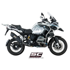 SC Project para BMW R 1200 GS (2013 - 2016) - ADVENTURE - Escape Adventure titanio, negro mate