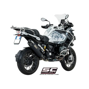 SC Project para BMW R 1200 GS (2013 - 2016) - ADVENTURE - Escape Adventure titanio, negro mate