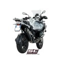 SC Project para BMW R 1200 GS (2013 - 2016) - ADVENTURE - Escape Adventure titanio, negro mate