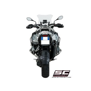 SC Project para BMW R 1200 GS (2013 - 2016) - ADVENTURE - Escape Adventure titanio, negro mate