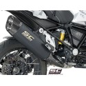 SC Project para BMW R 1200 GS (2013 - 2016) - ADVENTURE - Escape Adventure titanio, negro mate