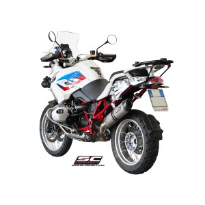 SC Project para BMW R 1200 GS (2010 - 2012) - ADVENTURE - Escape Oval titanio