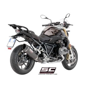SC Project para BMW R 1200 R (2017 - 2018) - RS - Escape SC1-R carbono