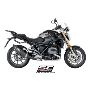 SC Project para BMW R 1200 R (2017 - 2018) - RS - Escape SC1-R carbono