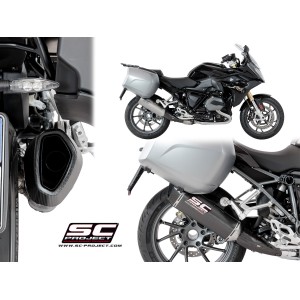 SC Project para BMW R 1200 R (2017 - 2018) - RS - Escape SC1-R carbono