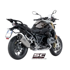 SC Project para BMW R 1200 R (2017 - 2018) - RS - Escape Adventure titanio
