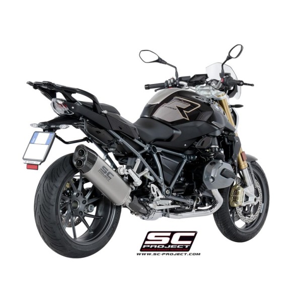 SC Project para BMW R 1200 R (2017 - 2018) - RS - Escape Adventure titanio