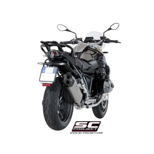 SC Project para BMW R 1200 R (2017 - 2018) - RS - Escape Adventure titanio