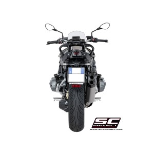 SC Project para BMW R 1200 R (2017 - 2018) - RS - Escape Adventure titanio