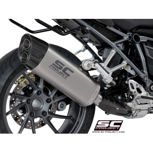 SC Project para BMW R 1200 R (2017 - 2018) - RS - Escape Adventure titanio